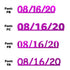 Custom-Fetti Date - 08/16/24 or 08/16/25  Fuchsia