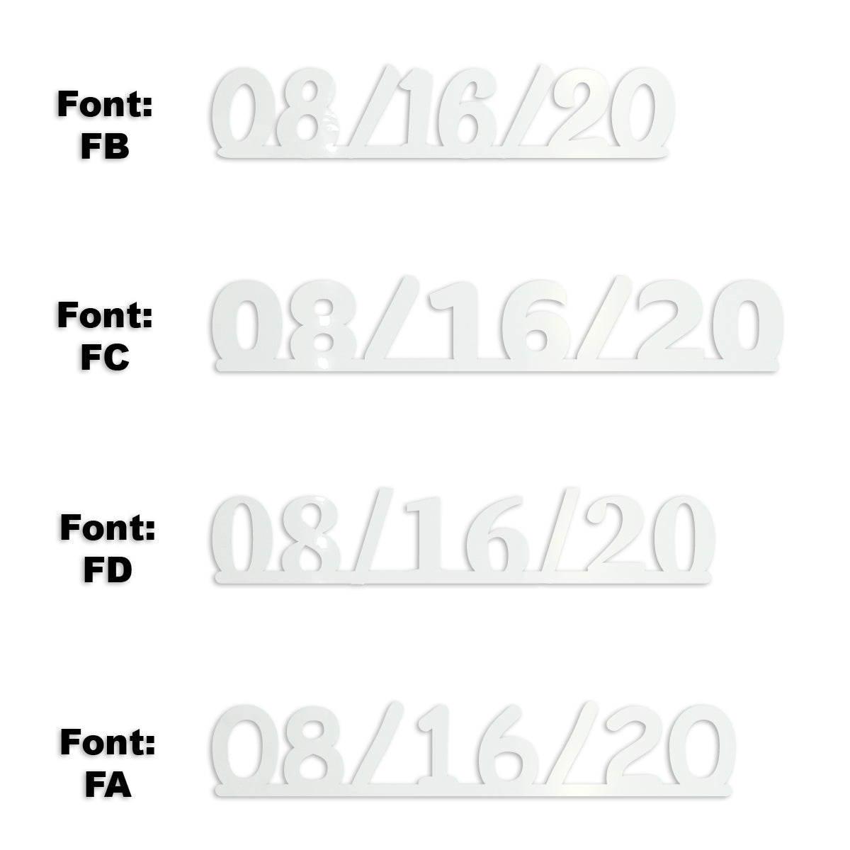 Custom-Fetti Date - 08/16/24 or 08/16/25  White