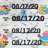 Custom-Fetti Date - 08/17/24 or 08/17/25  Black