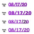 Custom-Fetti Date - 08/17/24 or 08/17/25  Purple