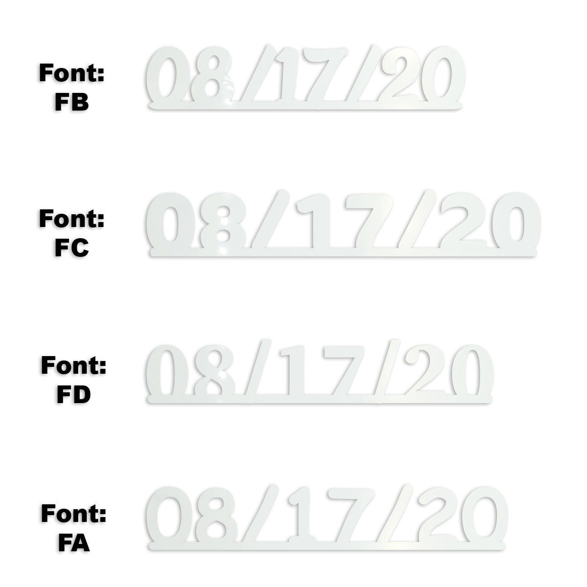 Custom-Fetti Date - 08/17/24 or 08/17/25  White