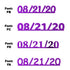 Custom-Fetti Date - 08/21/24 or 08/21/25  Purple