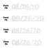 Custom-Fetti Date - 08/26/24 or 08/26/25  White