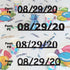 Custom-Fetti Date - 08/29/24 or 08/29/25  Black
