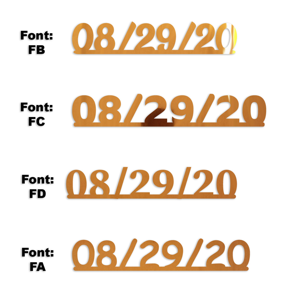 Custom-Fetti Date - 08/29/24 or 08/29/25  Orange