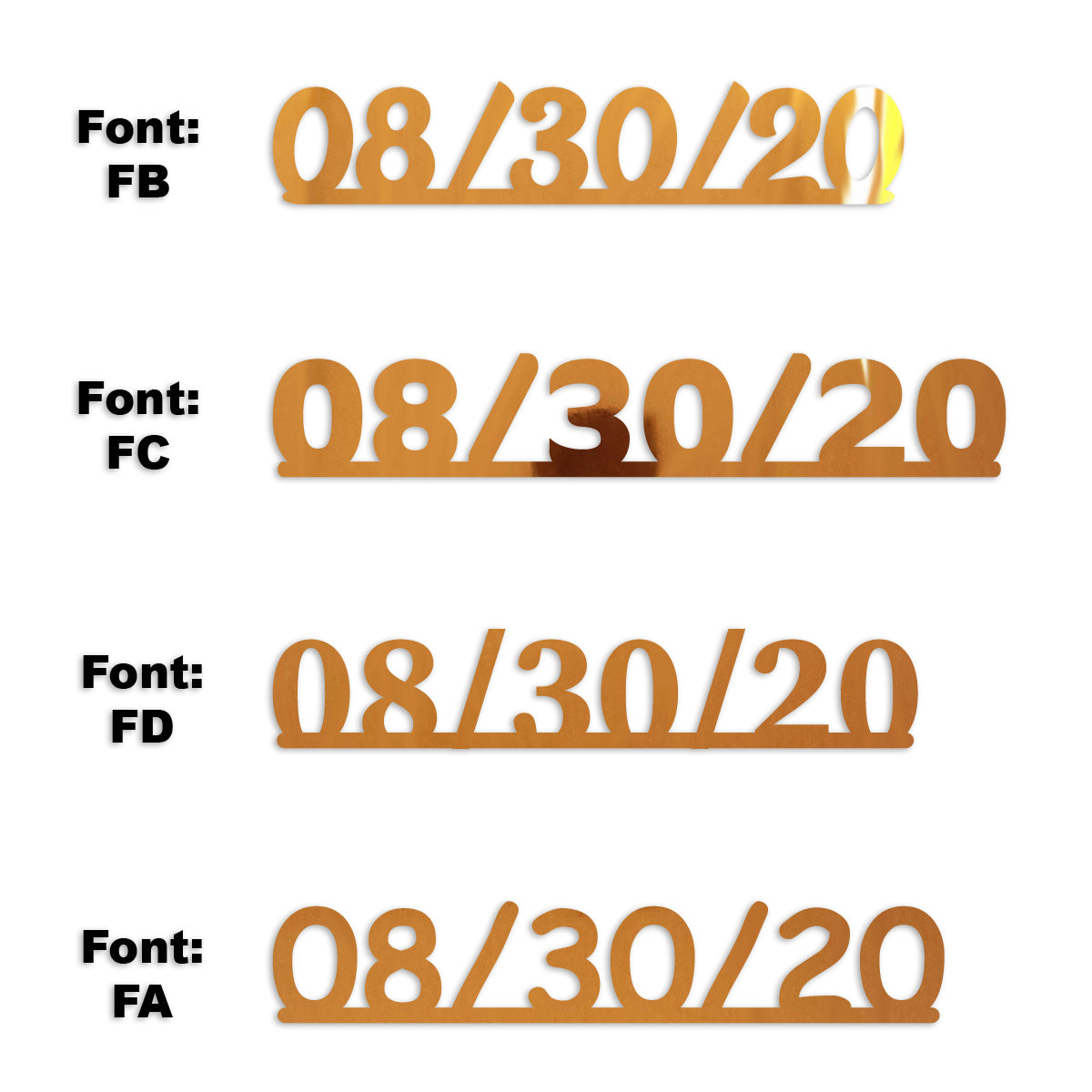 Custom-Fetti Date - 08/30/24 or 08/30/25  Orange