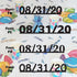 Custom-Fetti Date - 08/31/24 or 08/31/25  Black