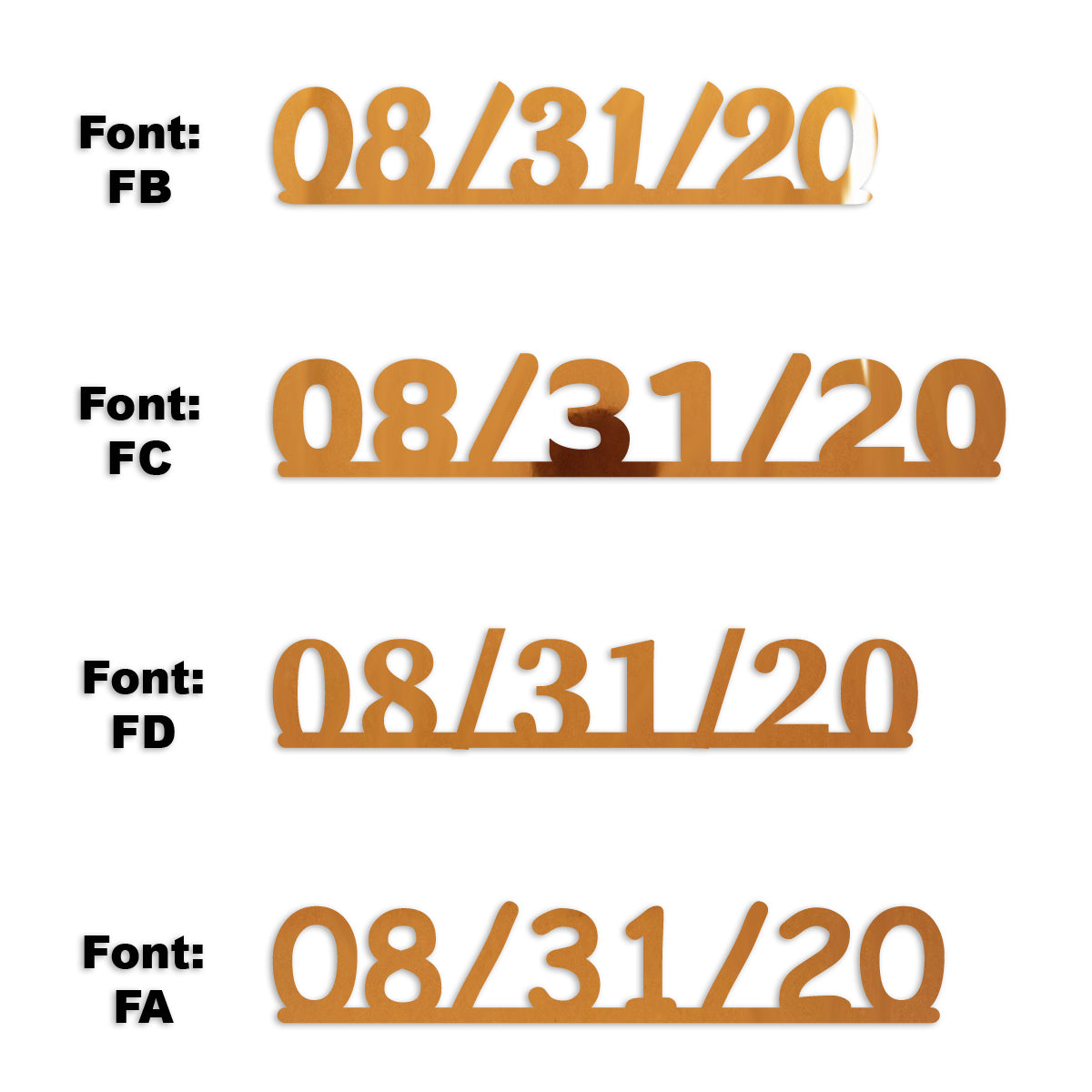 Custom-Fetti Date - 08/31/24 or 08/31/25  Orange