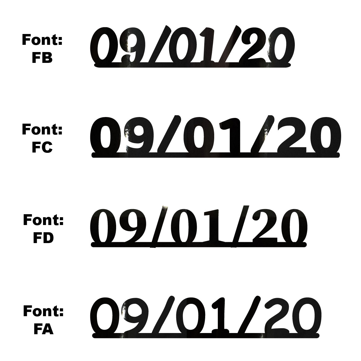 Custom-Fetti Date - 09/01/24 or 09/01/25  Black