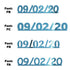 Custom-Fetti Date - 09/02/24 or 09/02/25  Blue Sky