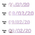 Custom-Fetti Date - 09/02/24 or 09/02/25  Pink