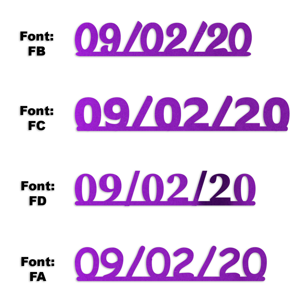 Custom-Fetti Date - 09/02/24 or 09/02/25  Purple