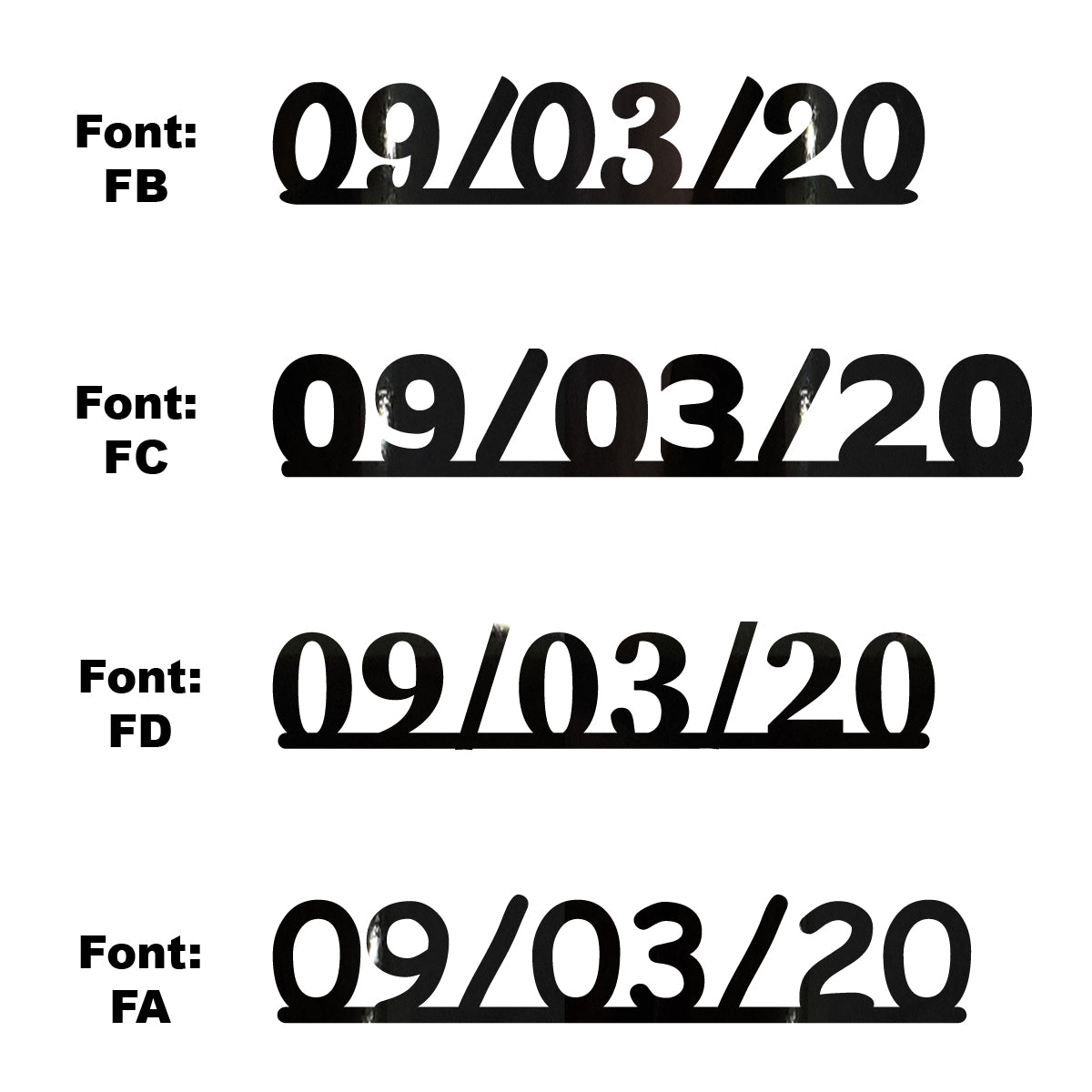 Custom-Fetti Date - 09/03/24 or 09/03/25  Black
