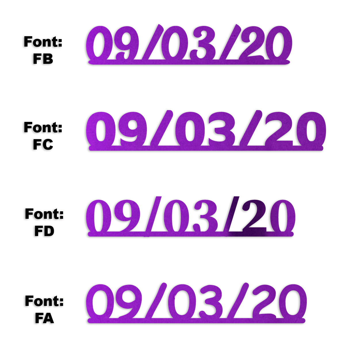 Custom-Fetti Date - 09/03/24 or 09/03/25  Purple