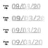 Custom-Fetti Date - 09/03/24 or 09/03/25  Silver
