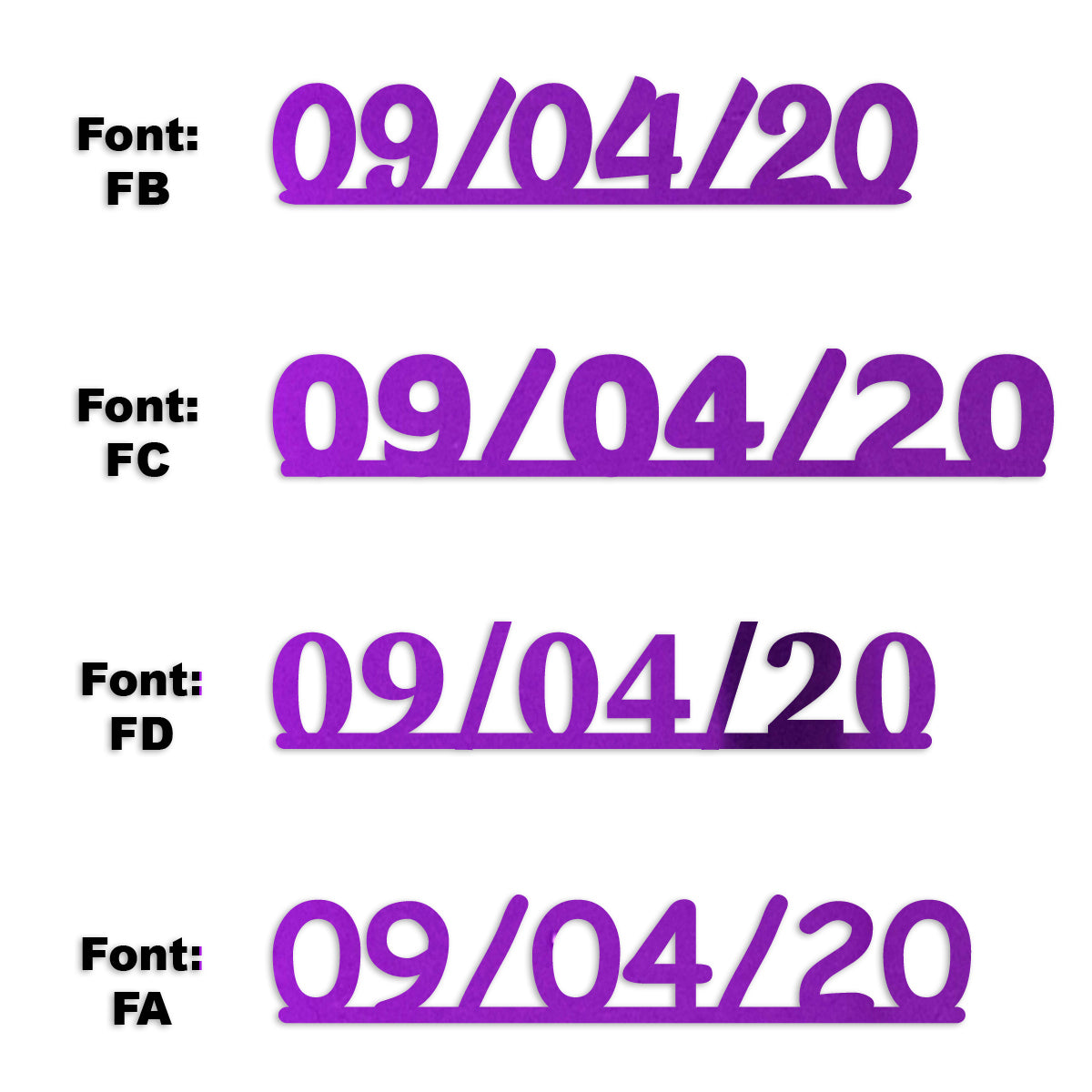 Custom-Fetti Date - 09/04/24 or 09/04/25  Purple