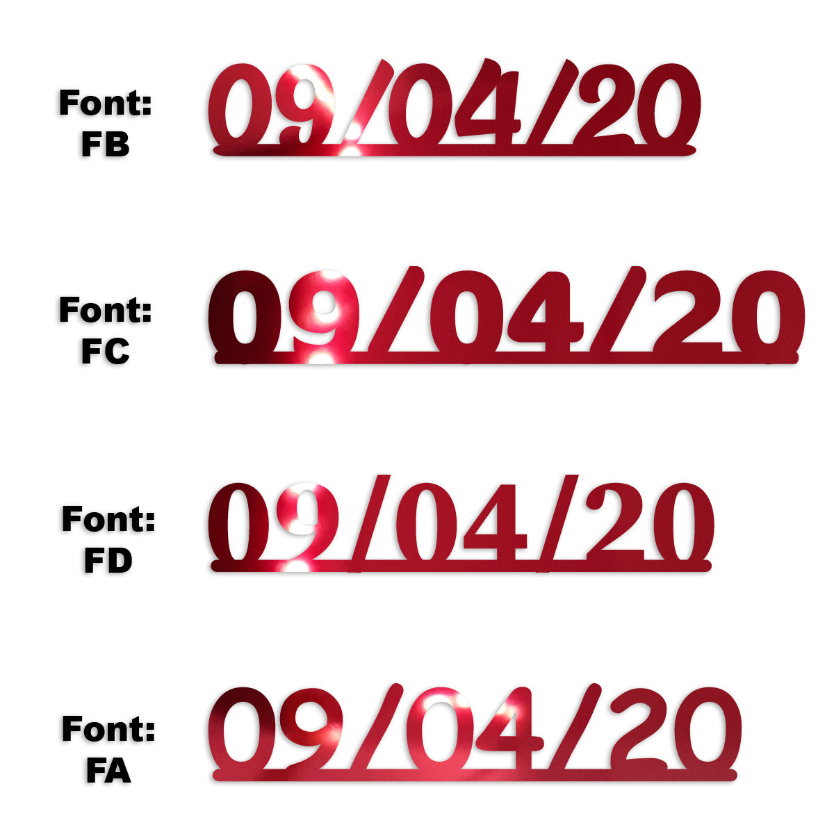 Custom-Fetti Date - 09/04/24 or 09/04/25  Red