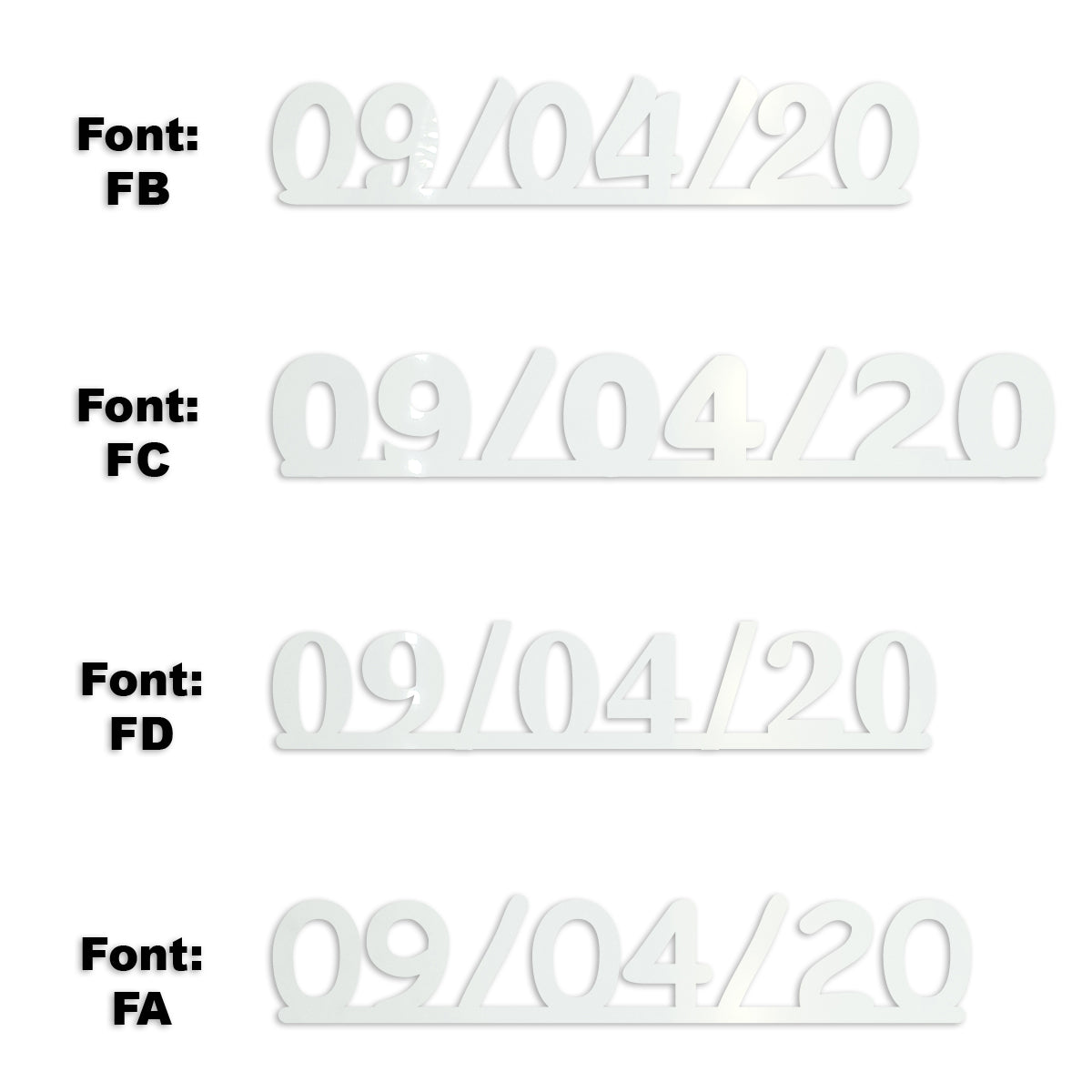 Custom-Fetti Date - 09/04/24 or 09/04/25  White