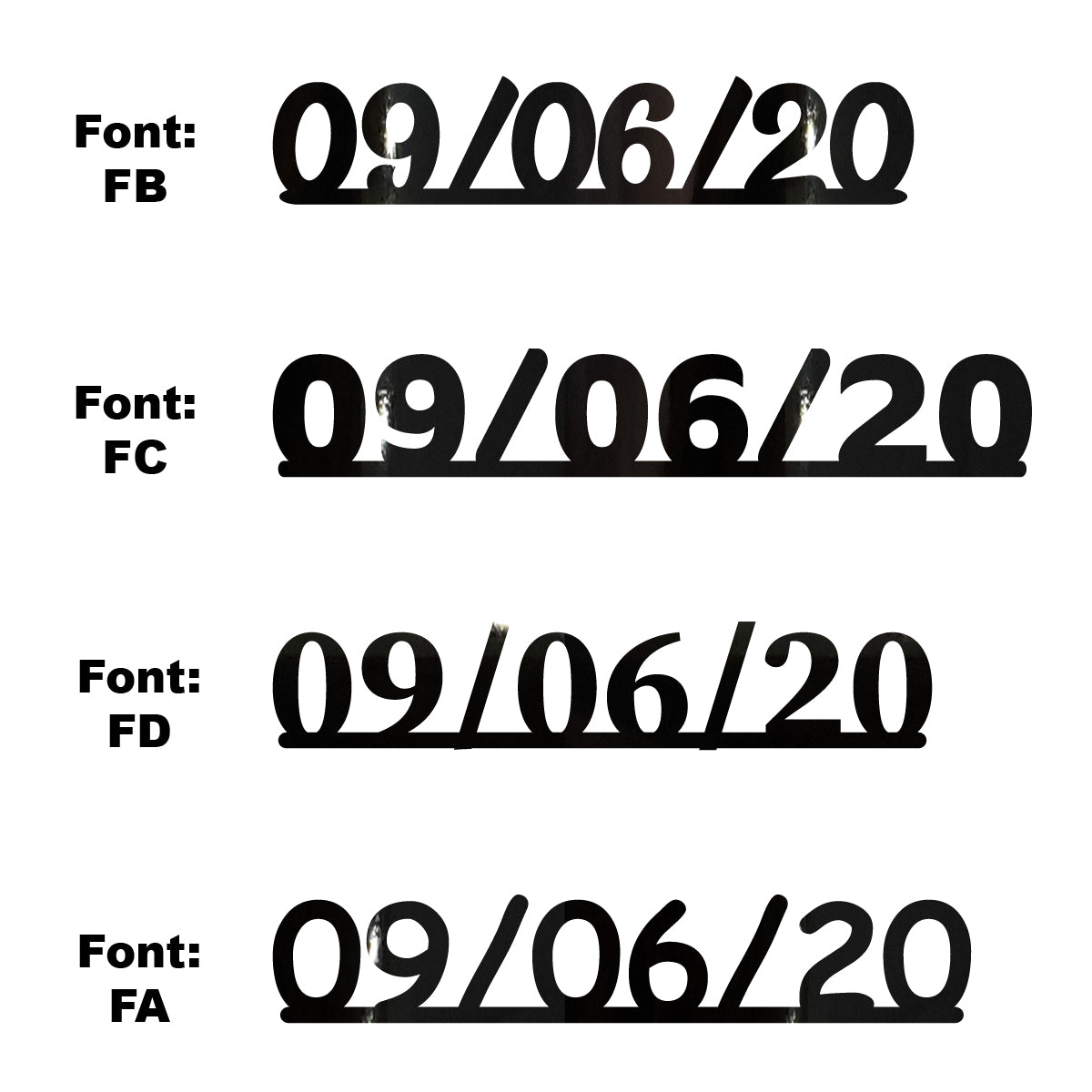 Custom-Fetti Date - 09/06/24 or 09/06/25  Black