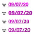 Custom-Fetti Date - 09/07/24 or 09/07/25  Fuchsia