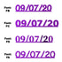 Custom-Fetti Date - 09/07/24 or 09/07/25  Purple