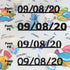 Custom-Fetti Date - 09/08/24 or 09/08/25  Black