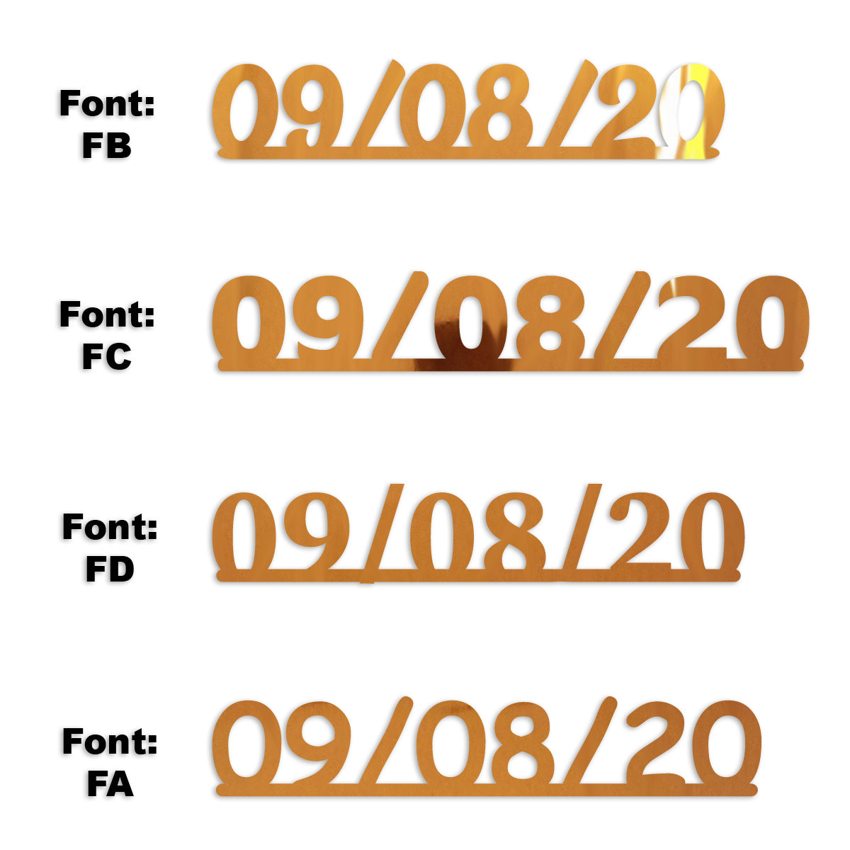 Custom-Fetti Date - 09/08/24 or 09/08/25  Orange