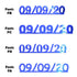 Custom-Fetti Date - 09/09/24 or 09/09/25  Blue Royal