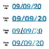 Custom-Fetti Date - 09/09/24 or 09/09/25  Blue Sky