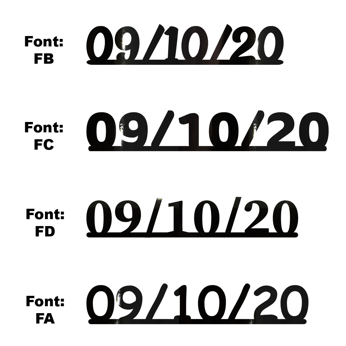 Custom-Fetti Date - 09/10/24 or 09/10/25  Black