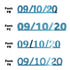 Custom-Fetti Date - 09/10/24 or 09/10/25  Blue Sky