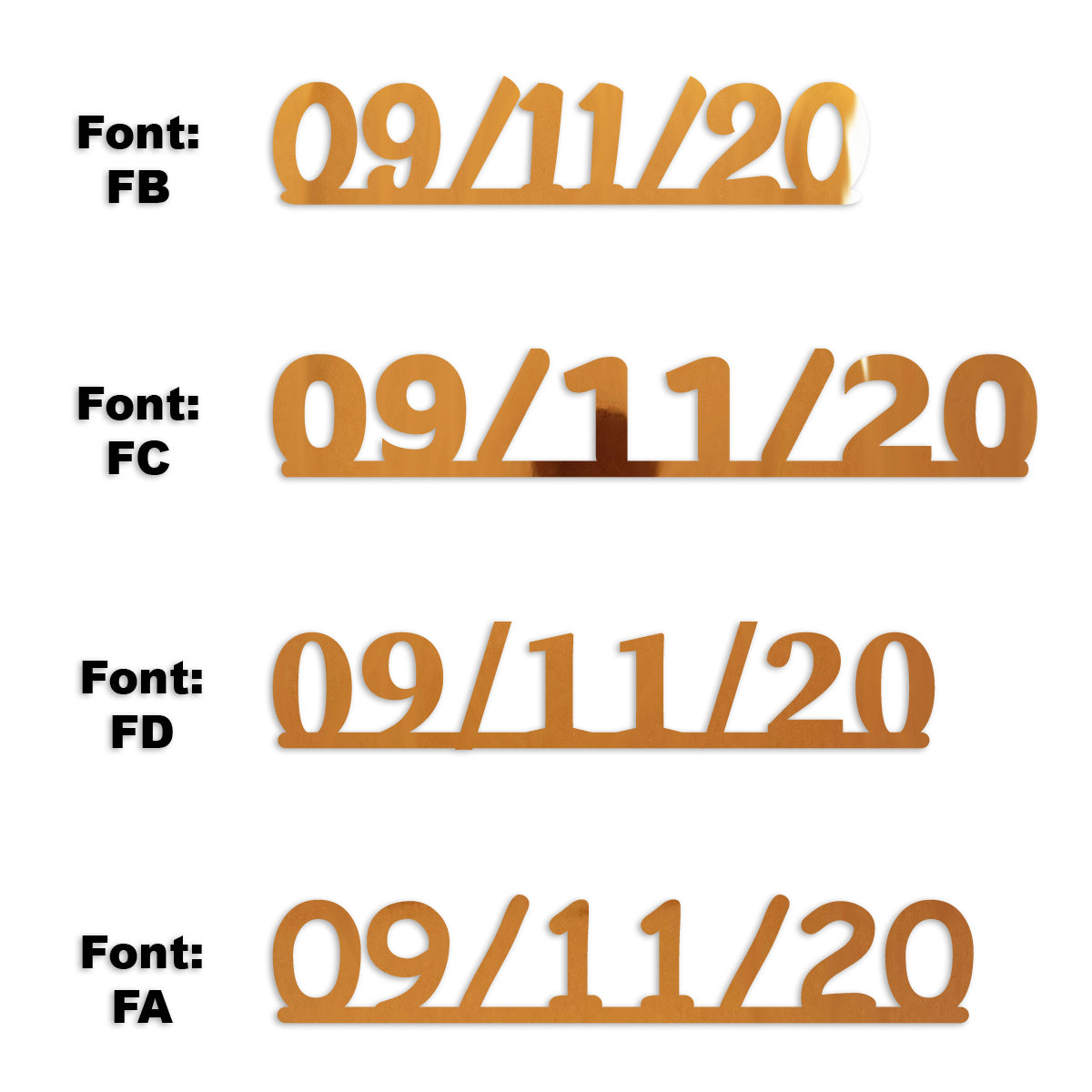 Custom-Fetti Date - 09/11/24 or 09/11/25  Orange