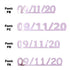 Custom-Fetti Date - 09/11/24 or 09/11/25  Pink