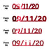 Custom-Fetti Date - 09/11/24 or 09/11/25  Red