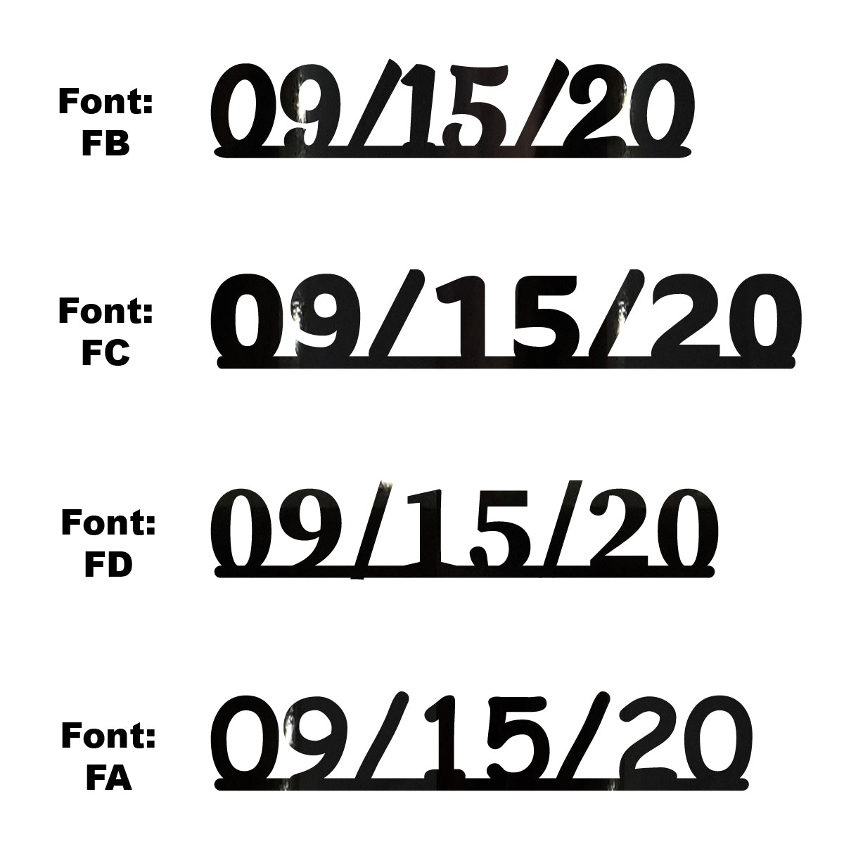Custom-Fetti Date - 09/15/24 or 09/15/25  Black