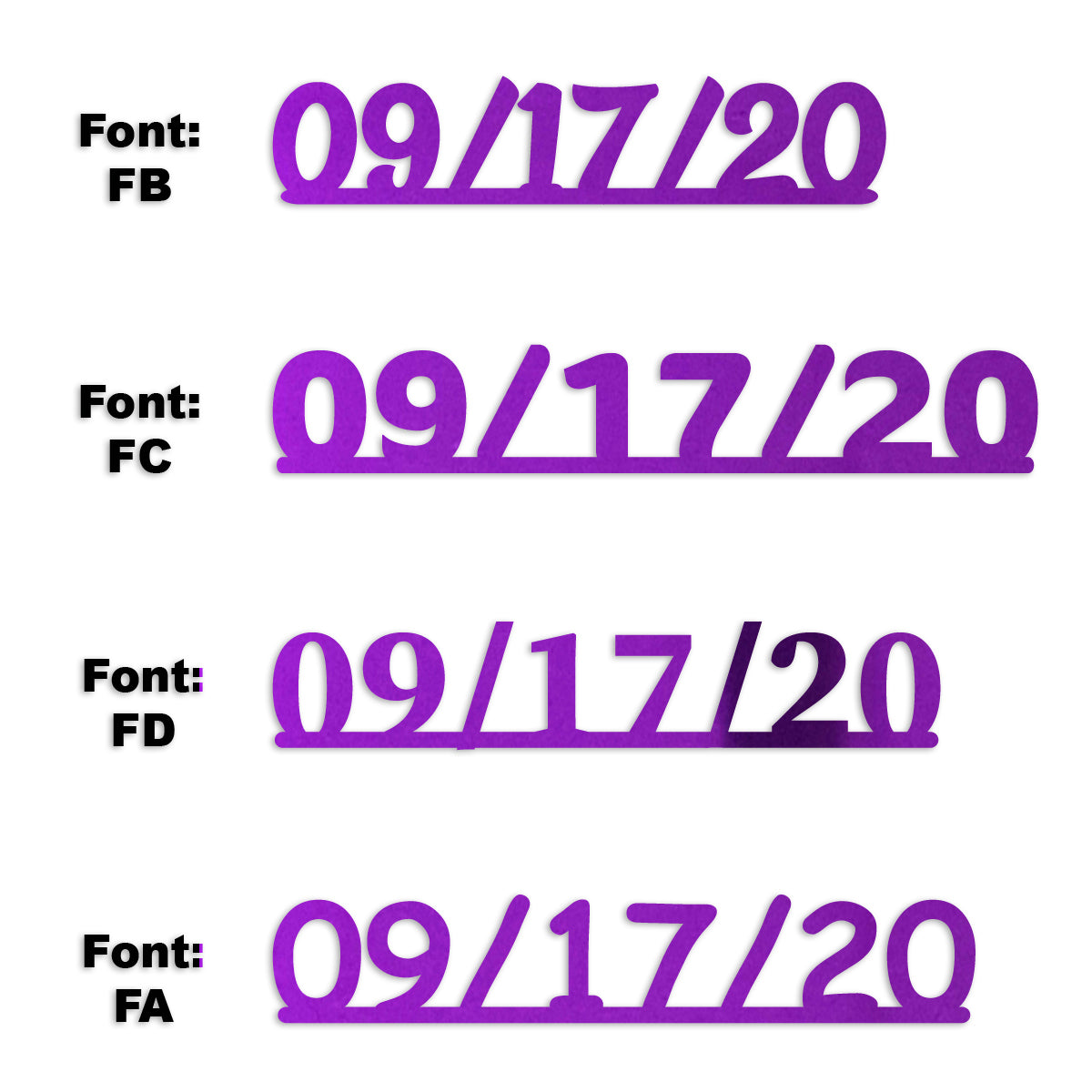 Custom-Fetti Date - 09/17/24 or 09/17/25  Purple