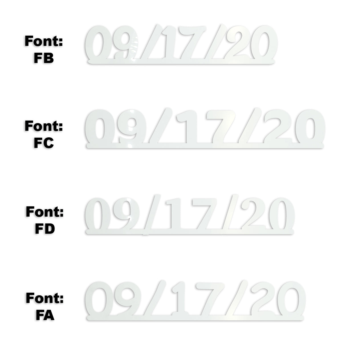 Custom-Fetti Date - 09/17/24 or 09/17/25  White