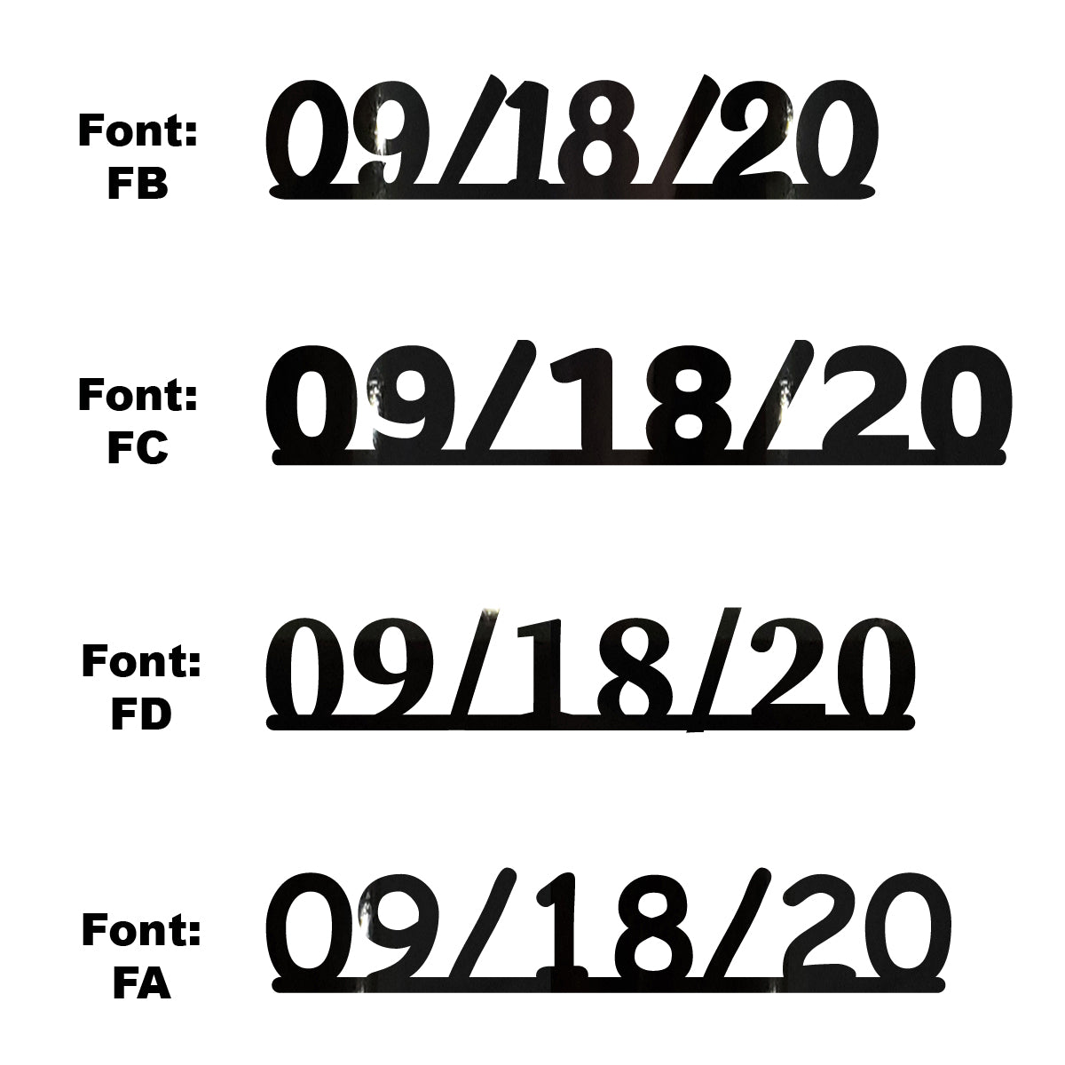 Custom-Fetti Date - 09/18/24 or 09/18/25  Black