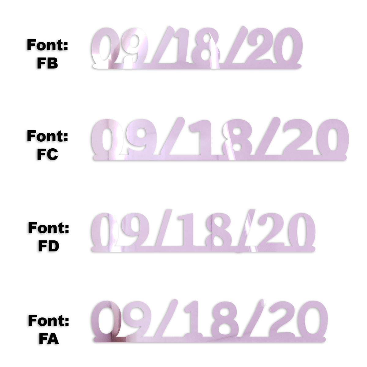 Custom-Fetti Date - 09/18/24 or 09/18/25  Pink