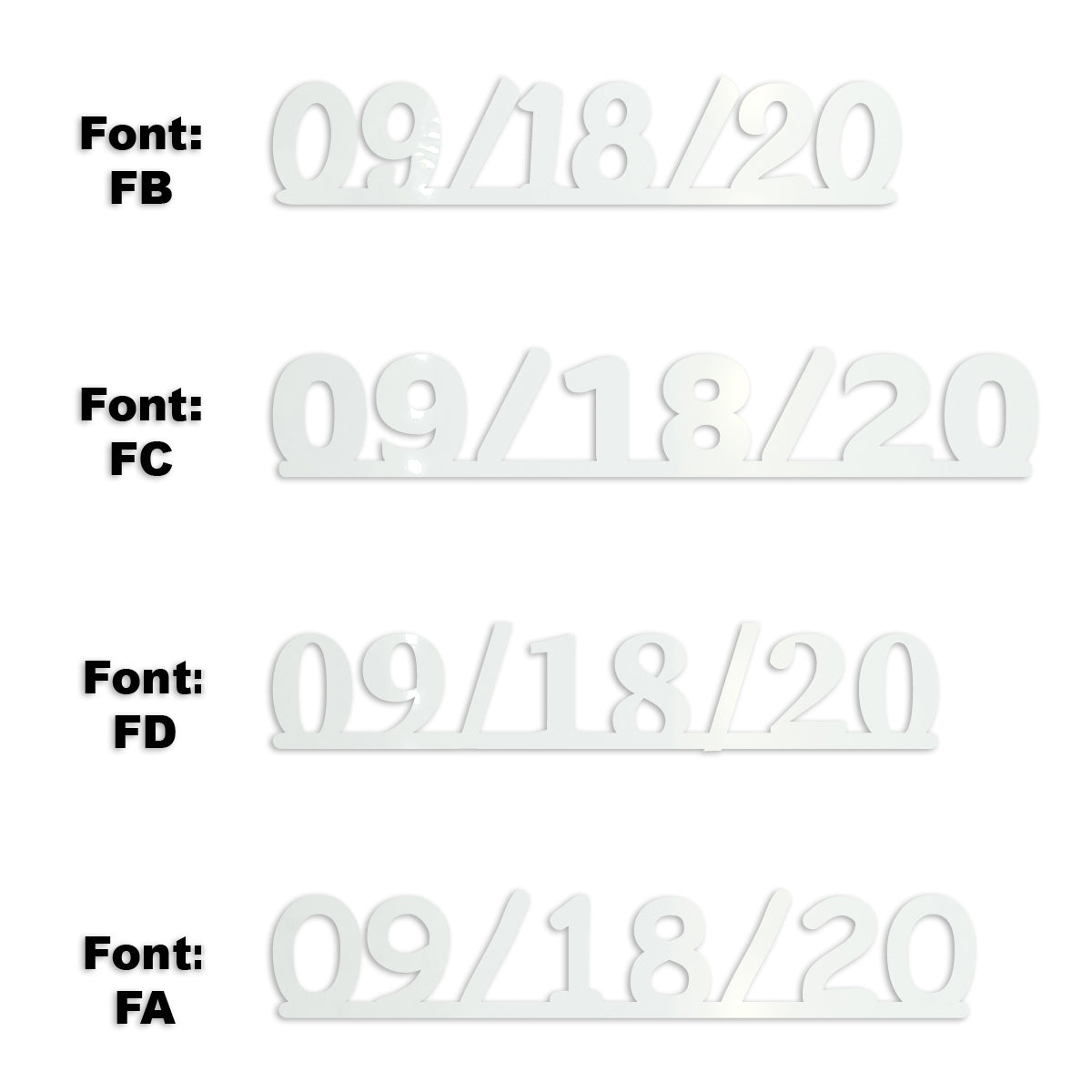 Custom-Fetti Date - 09/18/24 or 09/18/25  White
