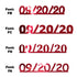 Custom-Fetti Date - 09/20/24 or 09/20/25  Red