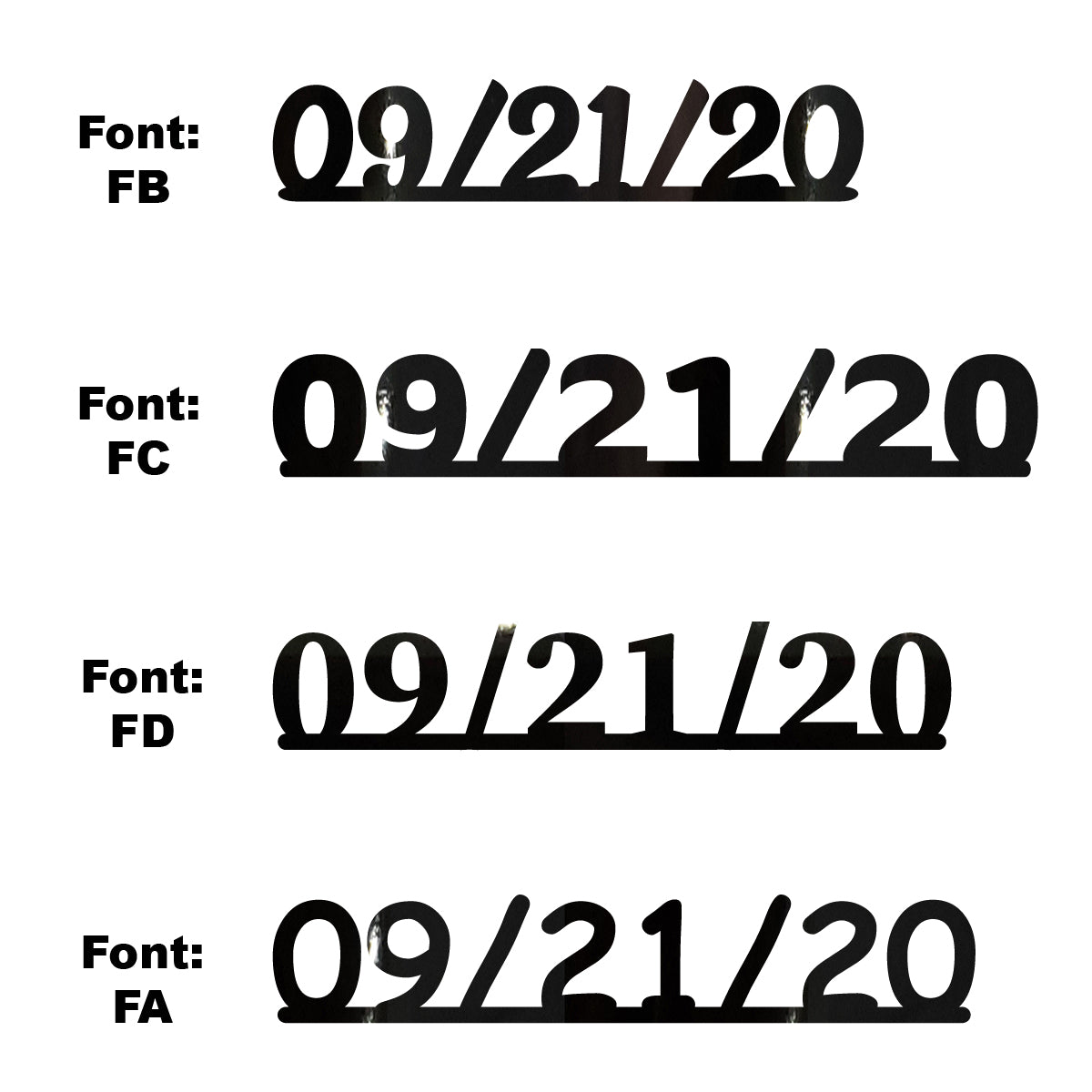 Custom-Fetti Date - 09/21/24 or 09/21/25  Black