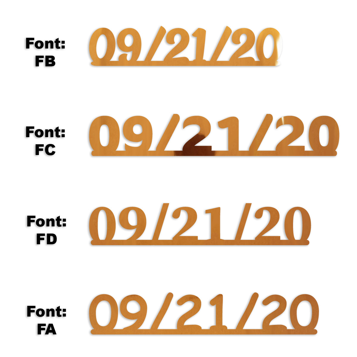 Custom-Fetti Date - 09/21/24 or 09/21/25  Orange