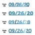 Custom-Fetti Date - 09/26/24 or 09/26/25  Blue Sky