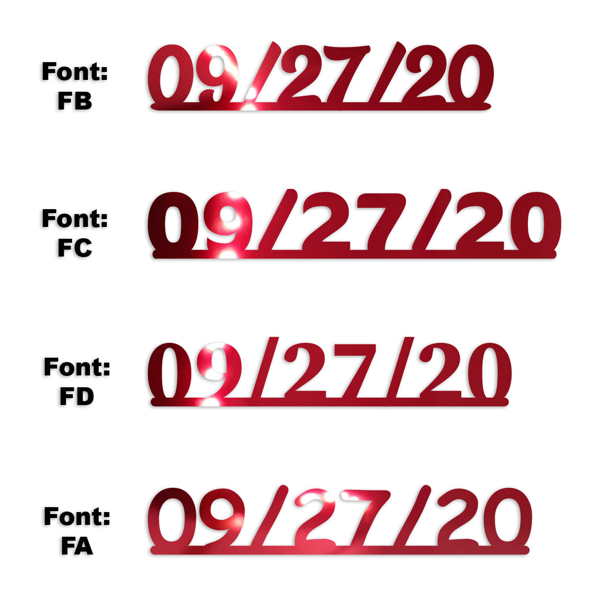 Custom-Fetti Date - 09/27/24 or 09/27/25  Red