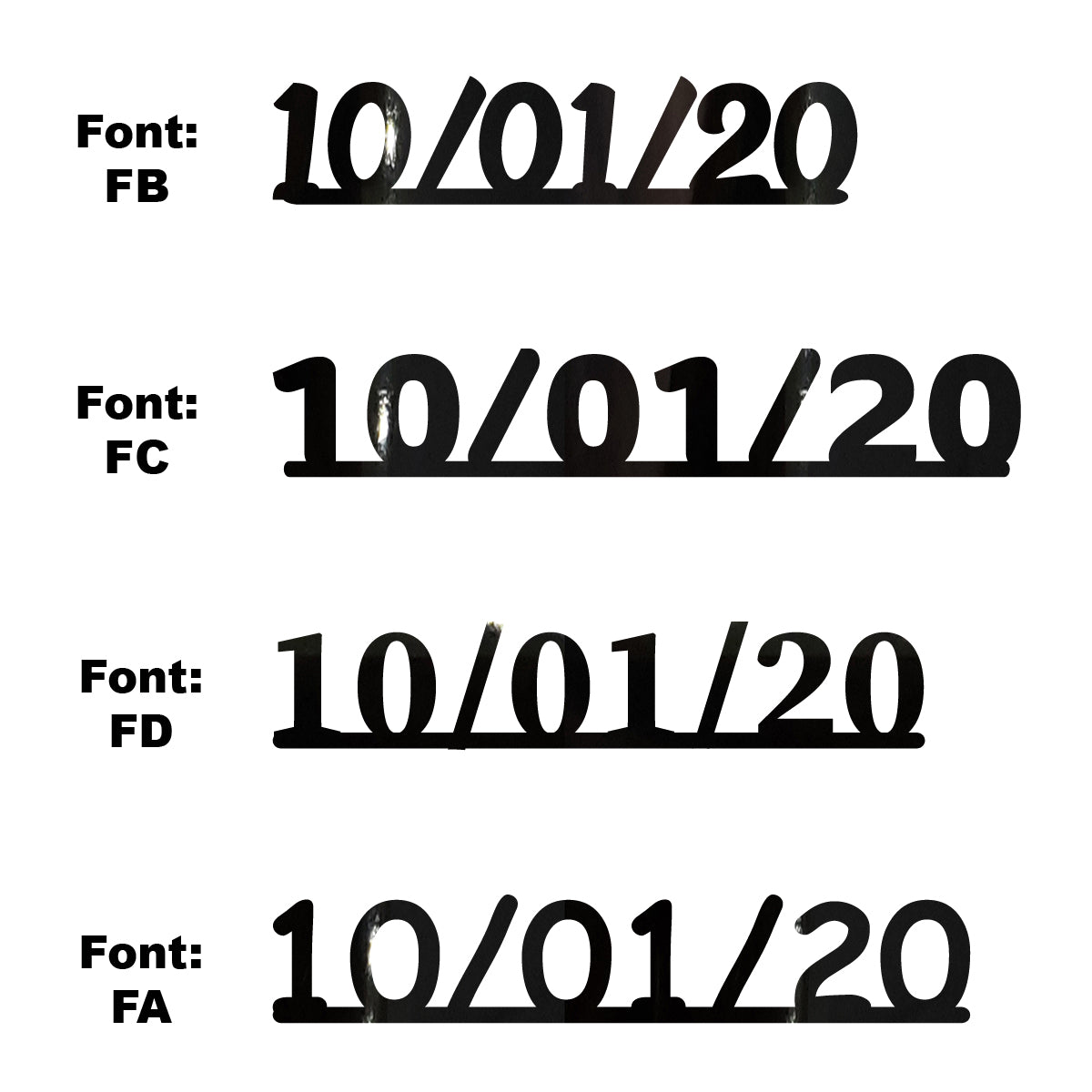 Custom-Fetti Date - 10/01/24 or 10/01/25  Black