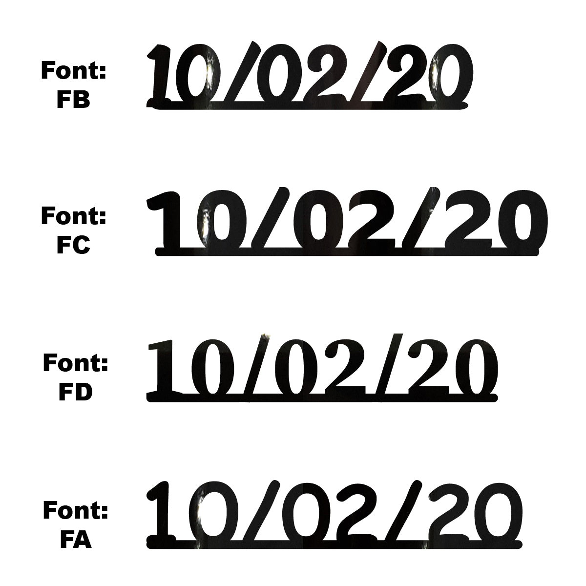Custom-Fetti Date - 10/02/24 or 10/02/25  Black