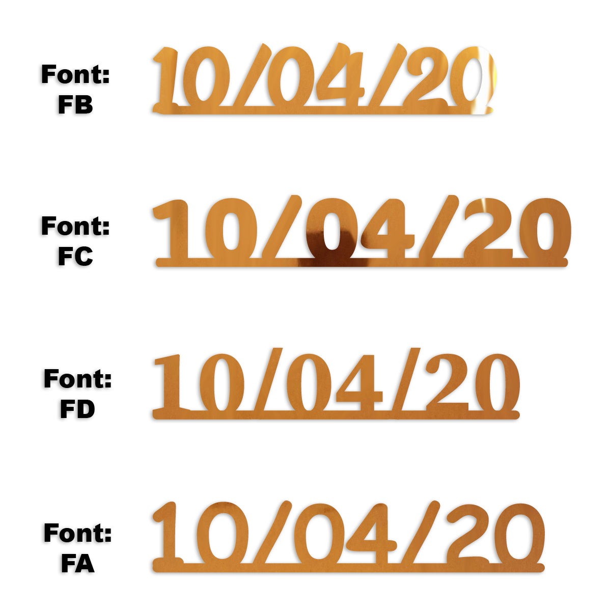 Custom-Fetti Date - 10/04/24 or 10/04/25  Orange