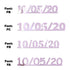 Custom-Fetti Date - 10/05/24 or 10/05/25  Pink