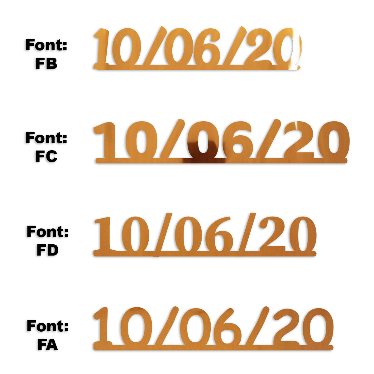 Custom-Fetti Date - 10/06/24 or 10/06/25  Orange